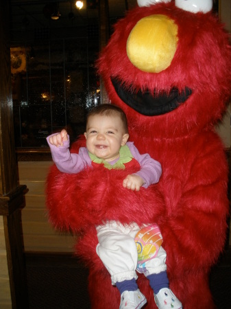 Paige and Elmo