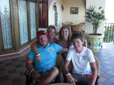 My family in Cabo.