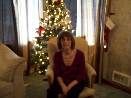 Sue at christmas