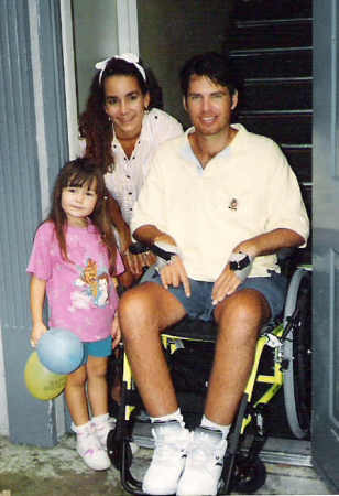 Darla and Brooke Perry, with me (1992)