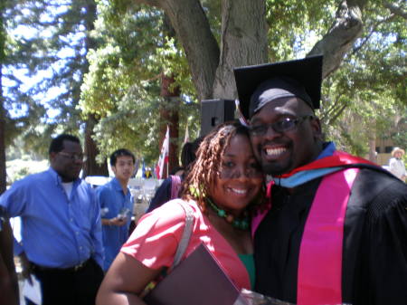 Andrea and I at my graduation 2008