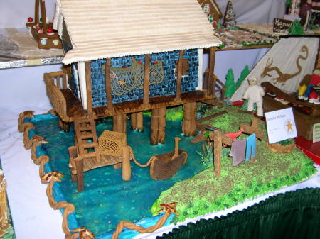 my gingerbread house on the bayou