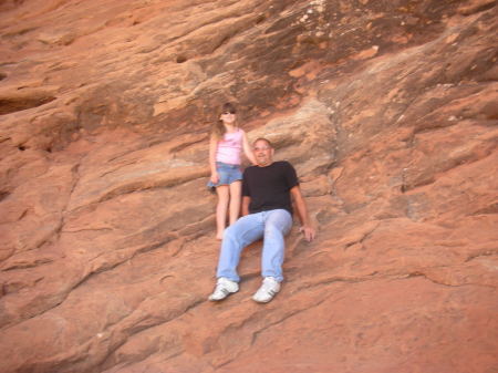 Moab on a Rock wall