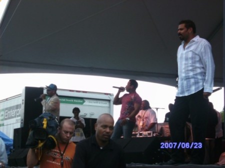 Our good friends, Sugar Hill Gang performing