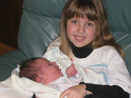 Big sister with "newest" sister!