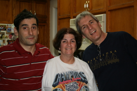 My brothers, Steven, Ron and me