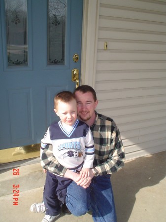 Rob (my son) & Tyler (grandson)
