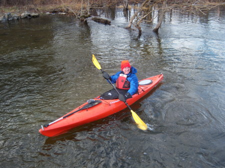 Kayaking on New Year's