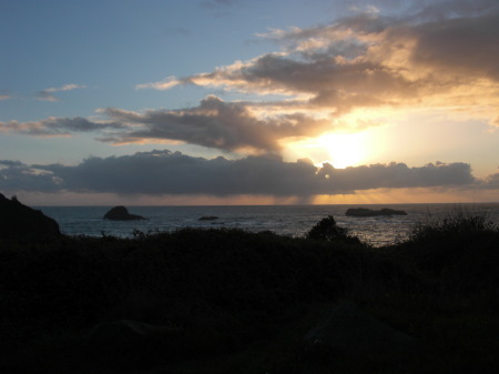 camping at the coast