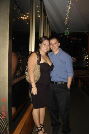 Steven and his girlfriend, Chris. 2008