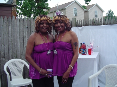 Dannielle and twin sister Michelle