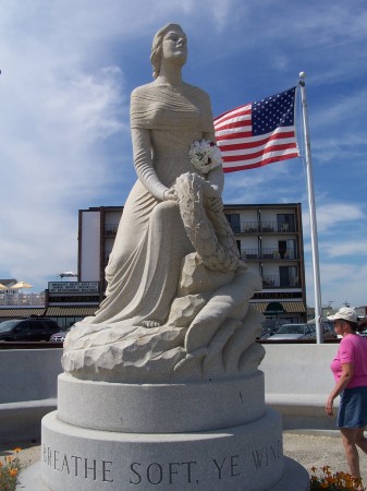 lady of the sea from hapton beach