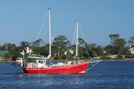 Sailboat on the Halifax River