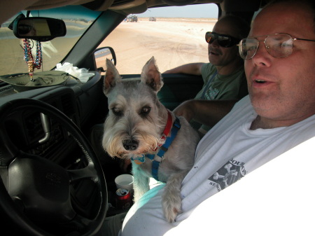 Jack and I  at Cape Point N.C.