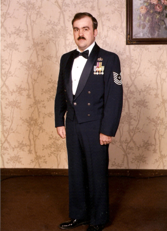 USAF Mess Dress -Master Sergeant Langlois