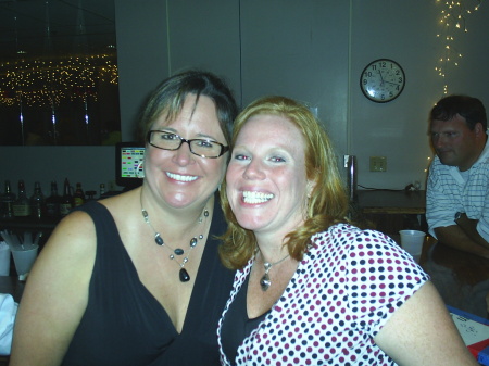 Joanna Walsh and Kristie Farmer--My wife