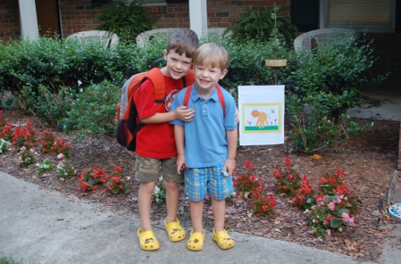 Reid (left) and Zachary