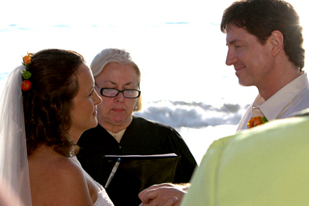Wedding Vows on Laguna Beach 2007