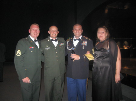 a few of us together with 1st SGT