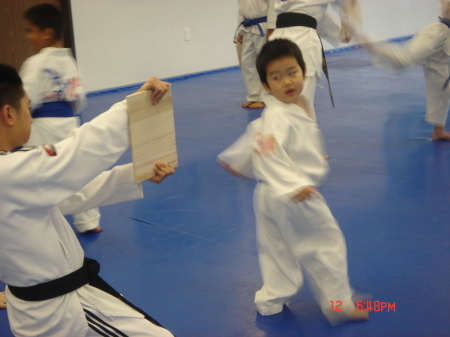 Colin Senior Blue Belt Test