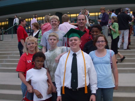 My sons graduation