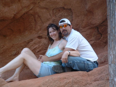 Marty and I at Garden of the Gods