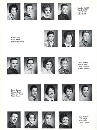 Richard LeRoy's album, Roosevelt Junior High School   1963