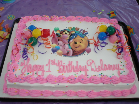 Delaney's 1st Birthday