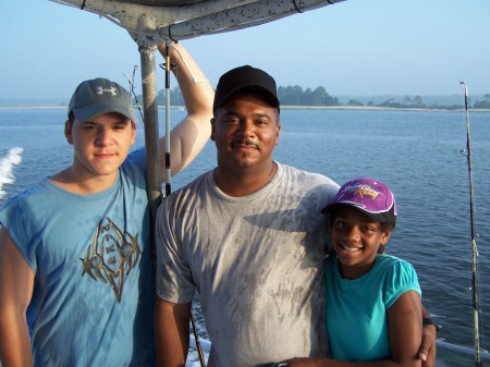 Me and the kids fishing