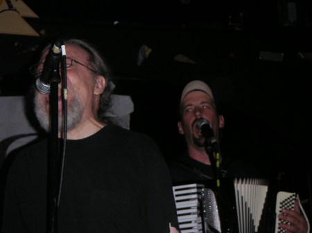 Me playing with Tommy Ramone