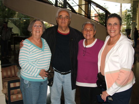 me, larry, doris (ceil's sis) and ceil.