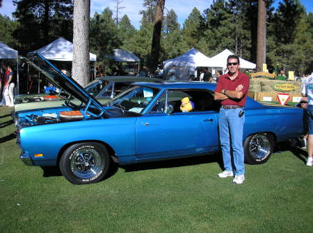 Me and my 1969 Plymouth Roadrunner (someday)..