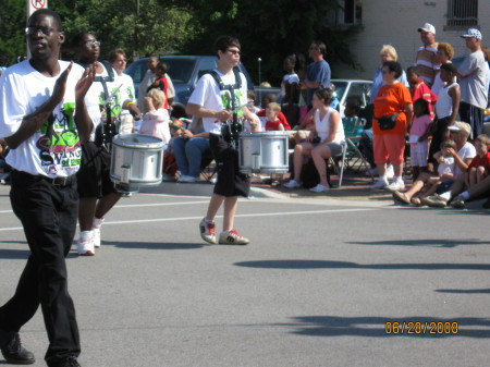 Kyle in 2008 Summer Cel parade