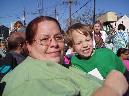 KC and I Mardi Gras 2006 New Orleans