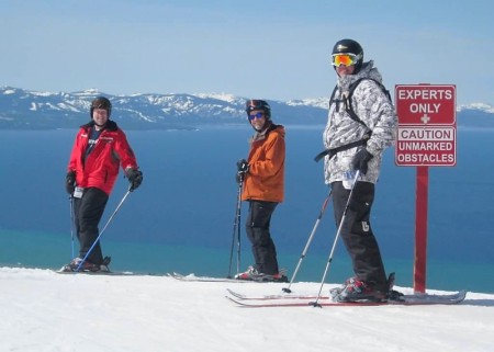 Top of the Gunbarrel Run, Heavenly Lake Tahoe