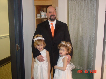 Dom, Rhiannon & Madelyn at Aunt Megan's weddin