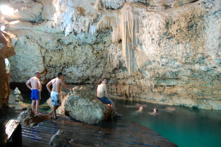 inside the cenote