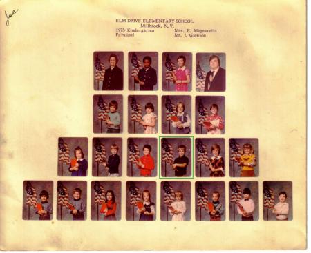 1975 Kindergarden Class