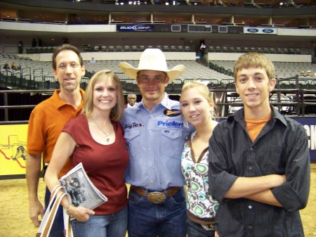 My family with MIKE WHITE