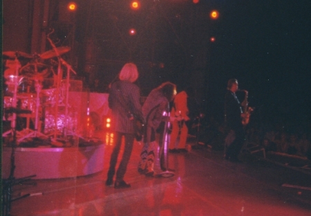 With Aerosmith at the Hollywood Bowl - 2000
