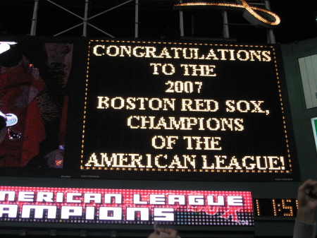 Sox win 2007 ALCS gm 7