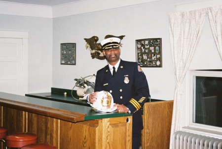 Fire Chief Noel Blackwood