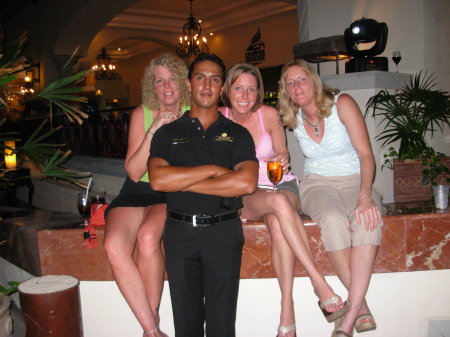 The girls having fun in Mexico '08