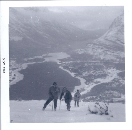 Tom Crocker's album, School trip to Mt. Oberlin w/ Finley 1964