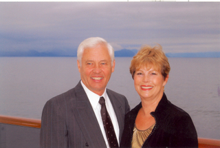 Lee and I on Alaskan cruise several years ago.