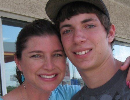 2007 Tracy w/ son Evan at age 14