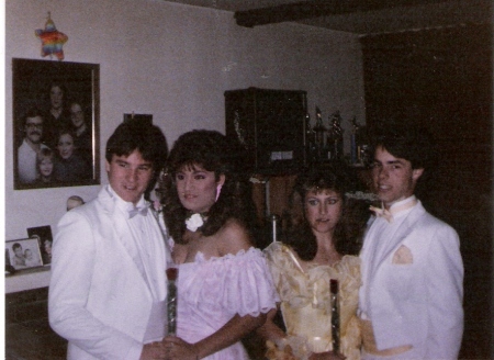 1986 prom double date
