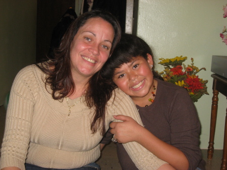 My youngest sister Irma (Pvie) and Sophia