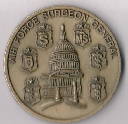 USAF Surgeon General Coin