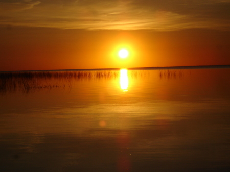 Sunset on Upper Red Lake